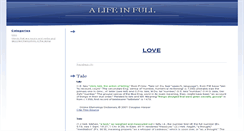 Desktop Screenshot of alifeinfull.com